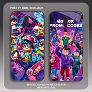 HW-27 ROBLOX Game Glass KACA Casing for OPPO Reno A9X A9 A5 2F F11 2Z 2019 2020 Pro