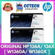 ORIGINAL HP 136A / 136X / HP 136 Toner Cartridge [ W1360A / W1360X ] SG Ready Stocks
