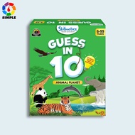 Skillmatics Educational Game : Animal Planet - Guess in 10 (Ages 6-99) | Card Game of Smart Question