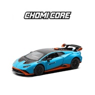 ✨1:32 Scale Lamborghini Huracan STO CCA Vehicle Models Miniature Diecast Cars Toy