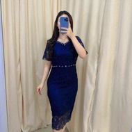 DRESS BRUKAT AUDI/DRESS PESTA NATAL/GAUN WANITA/DRESS BRUKAT WANITA