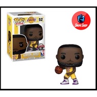 Funko Pop Lebron James 52 Yellow Jersey NBA Foot Locker Exclusive 8/10 Box