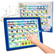 6-in-1 Kids Tablet with ABC/Words/Numbers/Color/Games/Music - Interactive Educational Electronic Toy