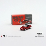 Mini GT 1:64 MX-5 lật đèn phiên bản eunos MIATA NA mô hình mô phỏng bằng hợp kim Xe hơi mô hình 361 