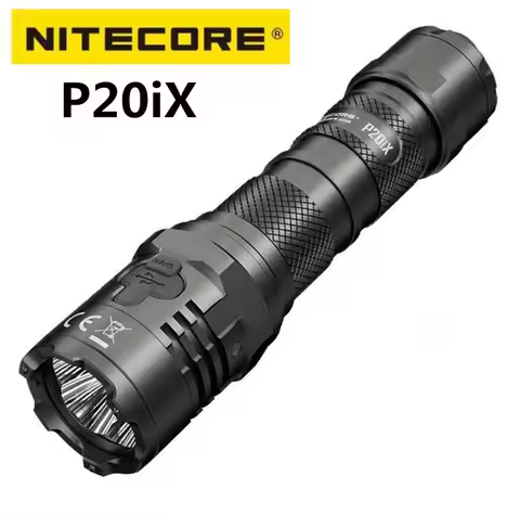 NITECORE P20iX USB-C Rechargeable LED Flashlight Super Bright Military Tactical Slot Strong Light Be