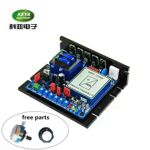 KEYA PMDC Motor Controller Soft Start Stop 110v 220v AC Input 90v 180v DC Brushed Motor Speed Contro