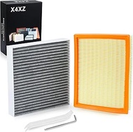CA12931 CF12552 Cabin & Engine Air Filter Set Compatible with 2018-2026 Jeep Wrangler 2.0L/3.6L, 202