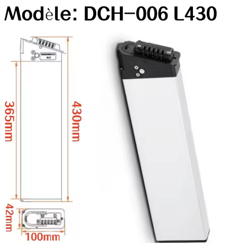 DCH-006 48V 10.4Ah/12.8Ah/14Ah/17Ah Replacement Li-ion Battery , for Compatible LO26 MX01 LAFLY X3 J