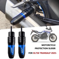 For XL750 Transalp 2025 XL750 2025 New Motorcycle Accessories Exhaust Frame Sliders Crash Pads Falli