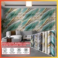 Marble Vinyl Cabinet Roll Jumbo Room Decoration PET 120 x 2.8m Furniture Room Stickers