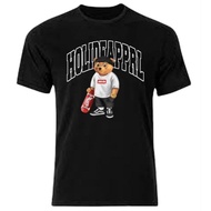 AK ARMY unisex short sleeve t-shirt bear premium cotton combed