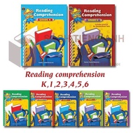 Book - Reading Comprehension - Grade K,1,2,3,4,5,6 - nice A4 size copy
