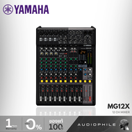 YAMAHA MG12X CV MIXER มิกเซอร์ 12 CH ช่องเสียบไมค์ 6 CH 1 Aux เอฟเฟค มอนิเตอร์ มิกซ์ขยายเสียง ยามาฮ่