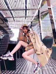 📣📣Balenciaga 🔔🔔 TRIPLES 粉拼白老爹鞋 37碼💰4380