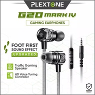 Plextone G20 Mark IV Gaming Earphones 3.5mm Bass Noise Cancelling In Ear Wired Headset Magnetic Desi