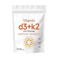 Vitamin D3 + K2 Soft CapsulesVitamin D3 K2