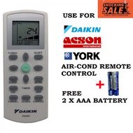 ⚡️SHOCKING SALE⚡️ ( FREE BATTERY ) aircond remote control ACSON controller alat kawalan jauh penyaman udara ekon acson