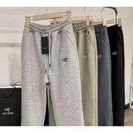 Arcteryx minimalist bird print men's and women's casual loose breathable cotton sports comfortable p