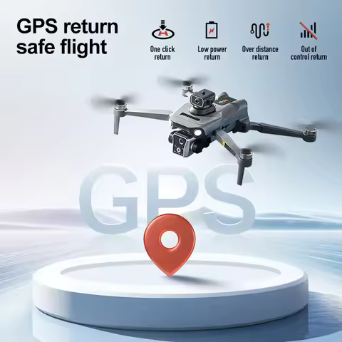 K19 Max. 360° ° Laser Obstakel vermijden Panoramisch schieten 5G GPS-positionering Optische stroompo