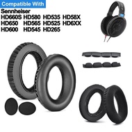 Replacement Headband Ear Pads For Sennheiser HD660S HD650 HD600 HD580 HD565 HD545 HD535 HD525 HD265 