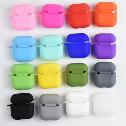 New Mini Pro4 Silicone Case TWS Case Pro 5 Cover Astronaut Wireless Bluetooth Headphones Transparent