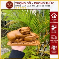 The statue of a pig born in the year of the pig has good meaning, symbolizing prosperity, fullness, 