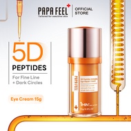 PAPA FEEL 5D PEPTIDE Eye Cream 15g | eyebag remover | dark circles | anti aging | eye cream dark cir