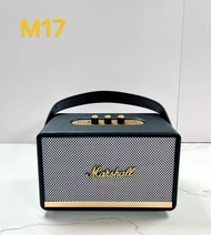 ลำโพงบลูทูธ M18  รองรับAUX/TF/USB ปรับเบสแหลมได้ ดีไซน์สวย เบสแน่น มีหูหิ้วในตัว   M17 ไร้สายลำโพงพก