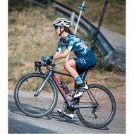 BIB Skull Monton Navy BLUE WOMEN'S cycling shorts moontoon jersey