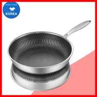 [fanood] 316 Stainless Steel Frying Pan, 28cm, 1pc / Korean Frying Pan / 316 Stainless Steel by HANA