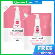Method | Method Pink Grapefruit Dish Soap Refill 1L X 2