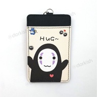Studio Ghibli Spirited Away No Face Kaonashi Hug Ezlink Card Holder with Keyring