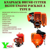 BG328 KNAPSACK ENGINE BRUSH CUTTER ENGINE SPARE PARTS PACKAGE  ALAT GANTI ENJIN MESIN RUMPUT ENJIN G