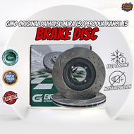 🔥GINO🔥BRAKE DISC / DISC ROTOR - DAIHATSU MIRA L5 / PERODUA KANCIL L5