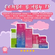 FP SERUM 15ML + FP CREAM 8G + SUNSKIN + BAJA 80ML + SEBUM CONTROL SUNSCREEN + JELLY SEBUM CLEANSER 5