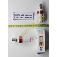 E14 12W 3-COLOR CORN LED LIGHT