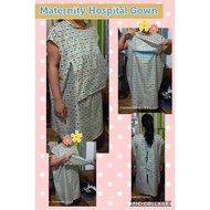 Nursing Maternity Patient Gown 3in1