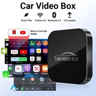Car Video Box Carplay Ai Box Wireless CarPlay Android Auto Smart TV Box Car Intelligent System WIFI 