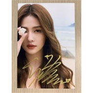 Waterproof Stickers Car Magnets Refrigerator Chinese Artist Actor Signature Lu Bai Bailu