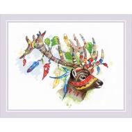 Original/original Riolis 1940s Noble Deer Package