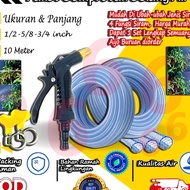 [I ♪D D D D❦W> PROMO PACKAGE OF WATER SPRAY HOSE 1 ROLL 10 METERS 1/ 2 5/ 8 3/ 4 INCH FIBER THREAD J