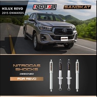 SANDKAT Toyota Hilux Revo Nitrogas Shock Absorber Front Rear Set Gun125 Gun126