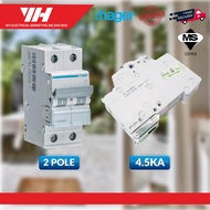 HAGER 2POLE 6KA MCB (2A/4A/6A/10A/16A/20A/25A/32A/40A/63A)