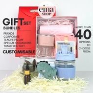 Einashop Gift Set Gift Box Gift Ideas Gift for Colleagues Birthday Present Corporate Gift Glass Ther
