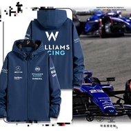 New arrival 2023 Mercedes F1 Racing Suit Jacket Williams Racing Spring And Autumn Jacket Zipper Jacket Top Clothing
