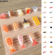 AUDRA Simulation Sushi Model, Japanese Food Rice Ball Simulation Kitchen Toy, Shrimp Simulation Food