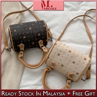 Ready Stock  MICOLE SB2498 Korean Shoulder Bag Handbag Women Sling Bag Crossbody Bag Beg +