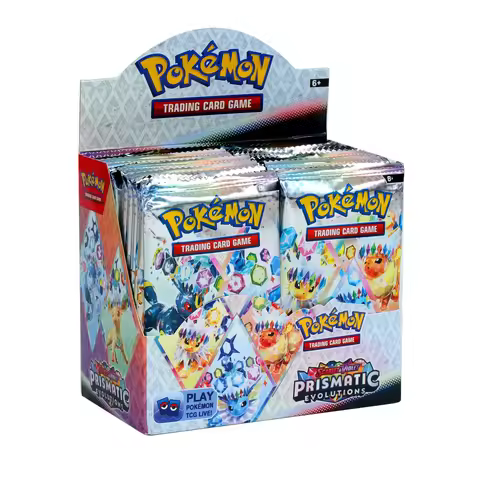 360PCS/Set English Card MEGA EVOLUTION Chaos Rising Prismatic Evolutions Black Bolt English Booster 