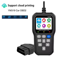 เครื่องมือสแกนเนอร์วินิจฉัยรถหลายภาษา OBD2 YM319พร้อมเครื่องทดสอบแบตเตอรี่และเครื่องอ่านโค้ด
