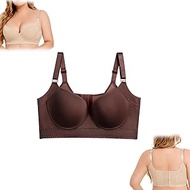 Scientificp.Com Scientificp Shapewear Bra, Lilysure Bra, Straightening Back, Brown, Size 36/80E